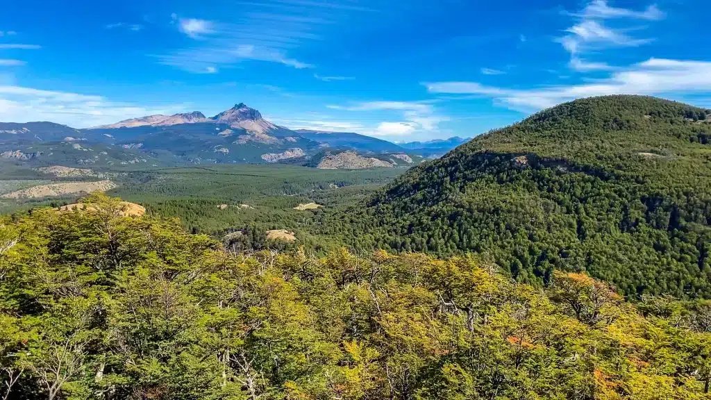 Patagonian landscape in Southern Chile